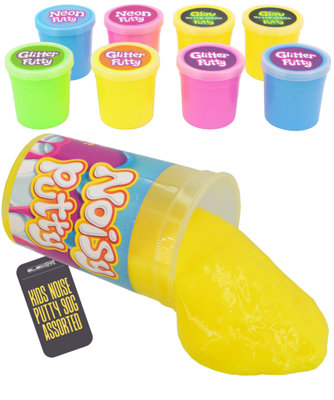 Noisy Putty Sensory Toy Neon Stretchable Fartt Sound from B&Q