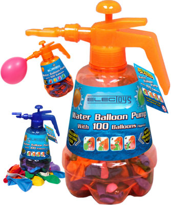 Water Balloon Pump Set With Balloons Outdoor Toys from B&Q