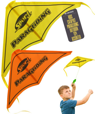  - Hang Glider Catapult Toy Multi Colour Outdoor Game