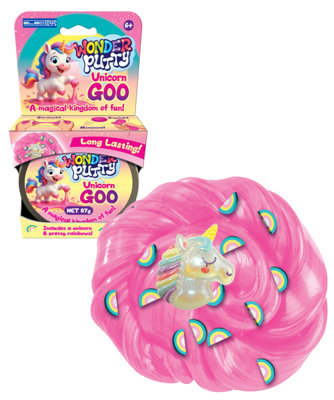 Unicorn Goo Putty Bright Pink Sensory Fidget Toy from B&Q