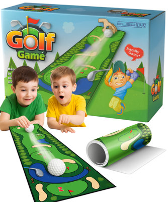 Family Board Game Indoor Tabletop Golf Activity from B&Q
