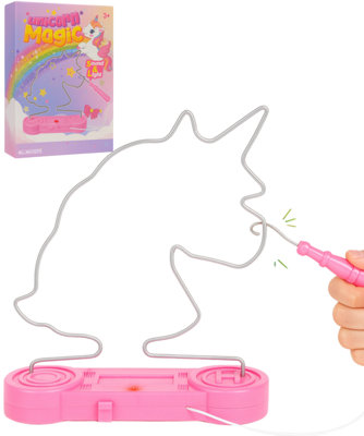 Buzz Wire Game Unicorn Magic Electronic Buzzer Toy Ages 3+ from B&Q