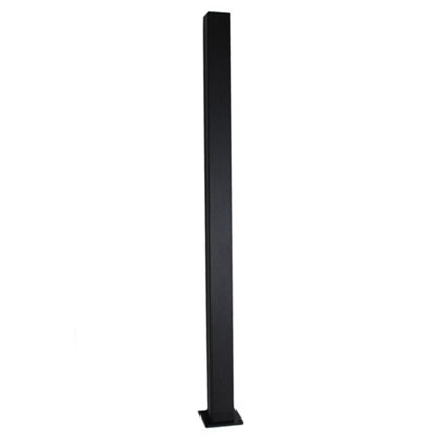 Snowdon Timber Vista Aluminium Balustrade Post (T) 63mm (W) 65mm (H) 36"Pack Of 2 from B&Q