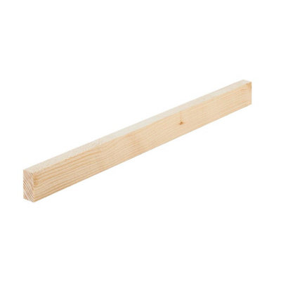 Snowdon Timber Rough Sawn Softwood Timber (T) 15mm (W) 38mm (L) 2.4MPack Of 8 from B&Q