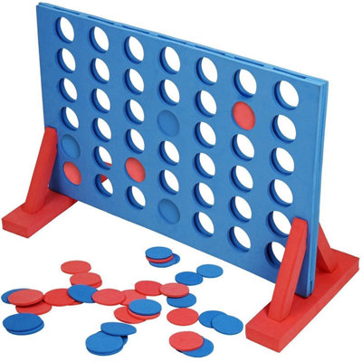Giant Connect Four Family Garden Game Outdoor Eva Foam Toy from B&Q