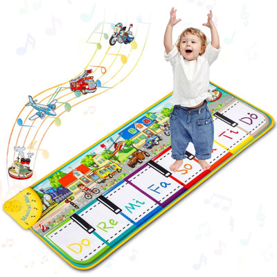  - Piano Play Mat Large Musical Dance Mat For Toddlers And
