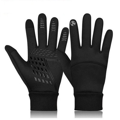 Waterproof Windproof Thermal Touch Screen Winter Gloves For Men from B&Q