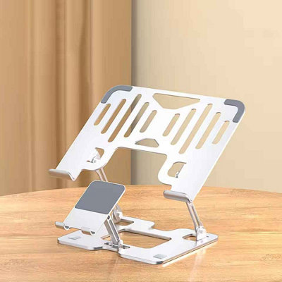 B&Q Multi Functional Foldable Laptop Stand With Phone Mount