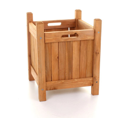  - Wooden Garden Planter Box Flower Pot Raised Bed Basket For Plants
