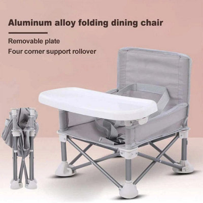  - Foldable  High Chair  Portable Infant And Toddler Feeding Table Seat For Travel