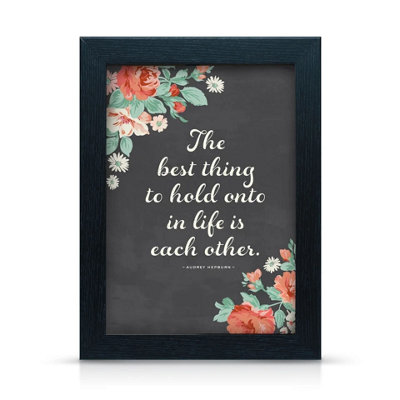  - A4 297X210mm Black Walnut Photo Frames