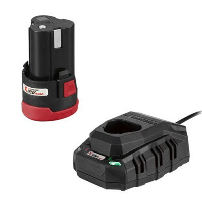 12V 2Ah Cordless Tool Battery With Charger from B&Q