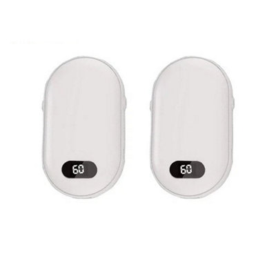 2 Pack Rechargeable Hand Warmers 6000Mah With 20 Hour Warmth And Power Bank from B&Q