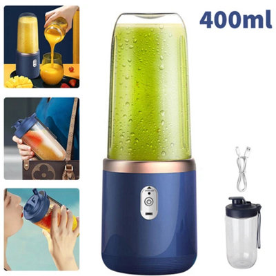 Portable 400Ml Electric Juice Blender Mini Fruit Juicer