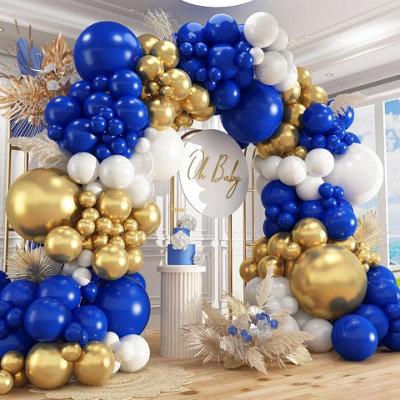 Balloon Arch Kit With 75 Balloons Garland For Birthday Wedding And  Shower Party Decor from B&Q