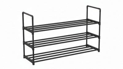 B&Q Metal 3 Tier Shoe Rack For 12 To 15 Pairs