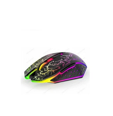 Rechargeable 2.4G Wireless Gaming Mouse Silent Click Rgb Led For Pc Laptop from B&Q