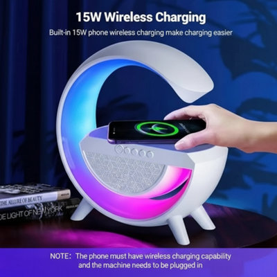 B&Q Multi Functional Wireless Charging Station With Speaker