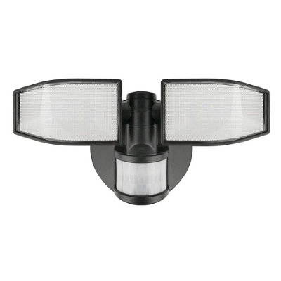Outdoor Battery Powered Motion Sensor Security Led Floodlight from B&Q