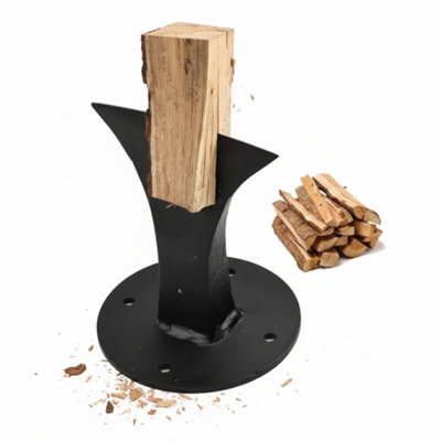 Heavy Duty Kindling Splitter Log Wedge For Firewood from B&Q