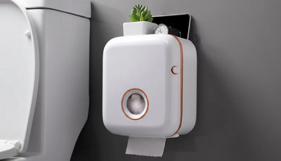 Waterproof Paper Towel  Toilet Paper Holder from B&Q