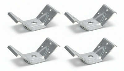 95mm Table Corner Connecting Brackets Kit With Leg Braces Nuts Bolts And Spanner from B&Q