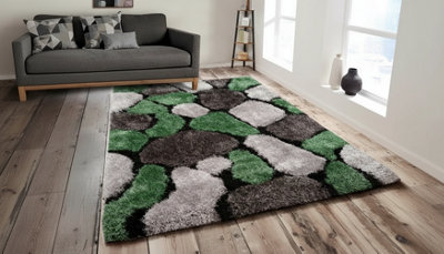  - 3D Shaggy Rug And SoftThickNon-Shed Luxury Floor Carpet