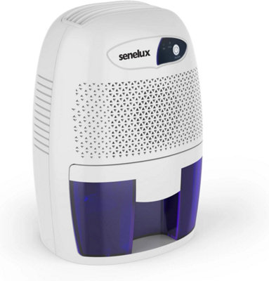  - 500Ml Mini Dehumidifier PortableQuietAnti Spill Moisture Control