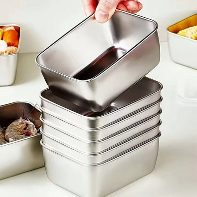 Stainless Steel Food Storage Container Set