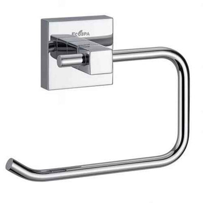  - Wall-Mounted Chrome Toilet Paper Holder Bathroom Wc Tissue Rack