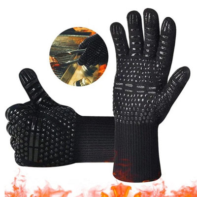 Bbq Gloves Heat Resistant Oven Grill Gloves