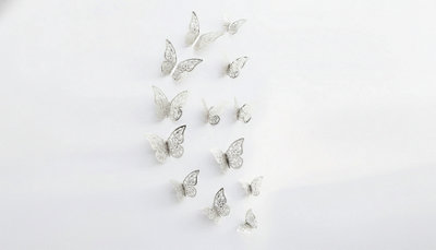 12Pcs 3D Butterfly Wall Stickers