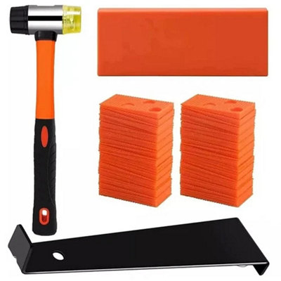 Laminate Wood Flooring Installation Kit With 60 Spacers from B&Q