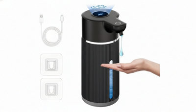 420Ml Touchless Automatic Electric Soap Dispenser from B&Q