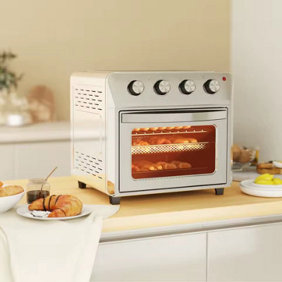 24L Air Fryer Oven Small Electric Oven Grill Roast Bake 1600W from B&Q
