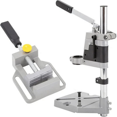 Workbench Drill Press Stand  Adjustable Pillar Clamp With Collet from B&Q