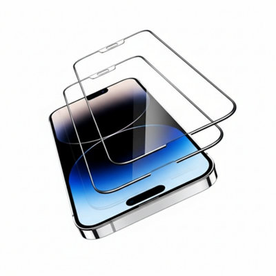 Tempered Glass Screen Protector For Iphone 17 Pro Hd Clear 9H Protection from B&Q