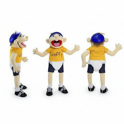 60Cm Jeffy Plush Hand Puppet Cosplay Stuffed Toy from B&Q