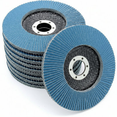  - 10X Flap Grinding Sanding Discs