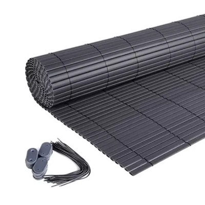 Bamboo-Effect Pvc Garden Privacy Fence Panel Roll
