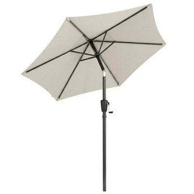 Outdoor Garden Table Parasol With Tilt from B&Q