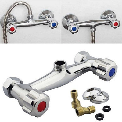  - Thermostatic Exposed Bar Shower Mixer Valve Chrome 1/2" Outlet