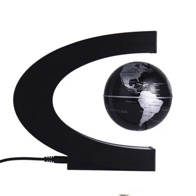 Magnetic Levitation Floating Globe With Led Light World Map Desk Display Uk Plug from B&Q