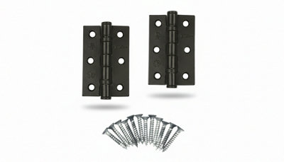  - Internal Door Ball Bearing Hinges 3 Inch 75mm With Screws