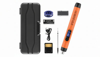 Usb Rechargeable Cordless Soldering Iron Kit from B&Q