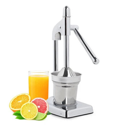 Manual Citrus Juicer Hand Press Fruit Juice Extractor Squeezer from B&Q