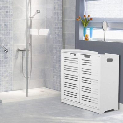  - Bathroom Under Sink Cabinet Under Basin Storage Cupboard With Shelves