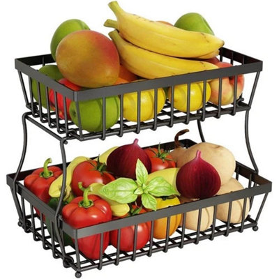  - 2Tier Fruit And Vegetable Storage Rack
