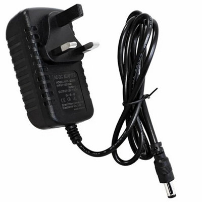 12V 2A Ac/dc Wall Power Adapter For Cctv & Led Strip Lights (Uk Plug) from B&Q