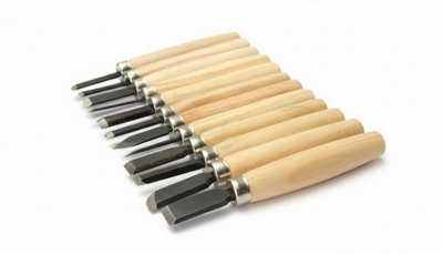  - 12X Wood Carving Chisel Set Woodworking Hand Tool